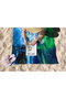Mijölnir Blue Turtle 90 Toalla de Playa Multicolor 90 x 150 cm 70% Poliéster 30% Poliamida Microfilamento